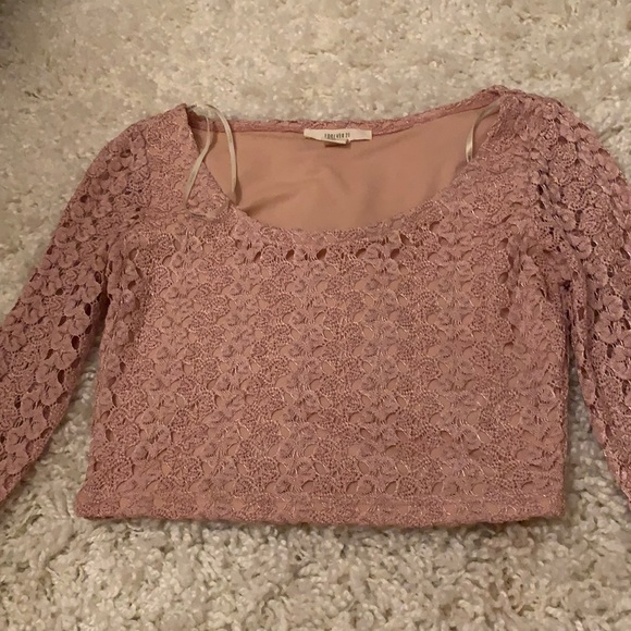 Tops - Pink crop top